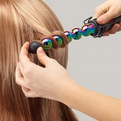 Lokówka do włosów Gamma Piu iron Bubble Rainbow marki 
