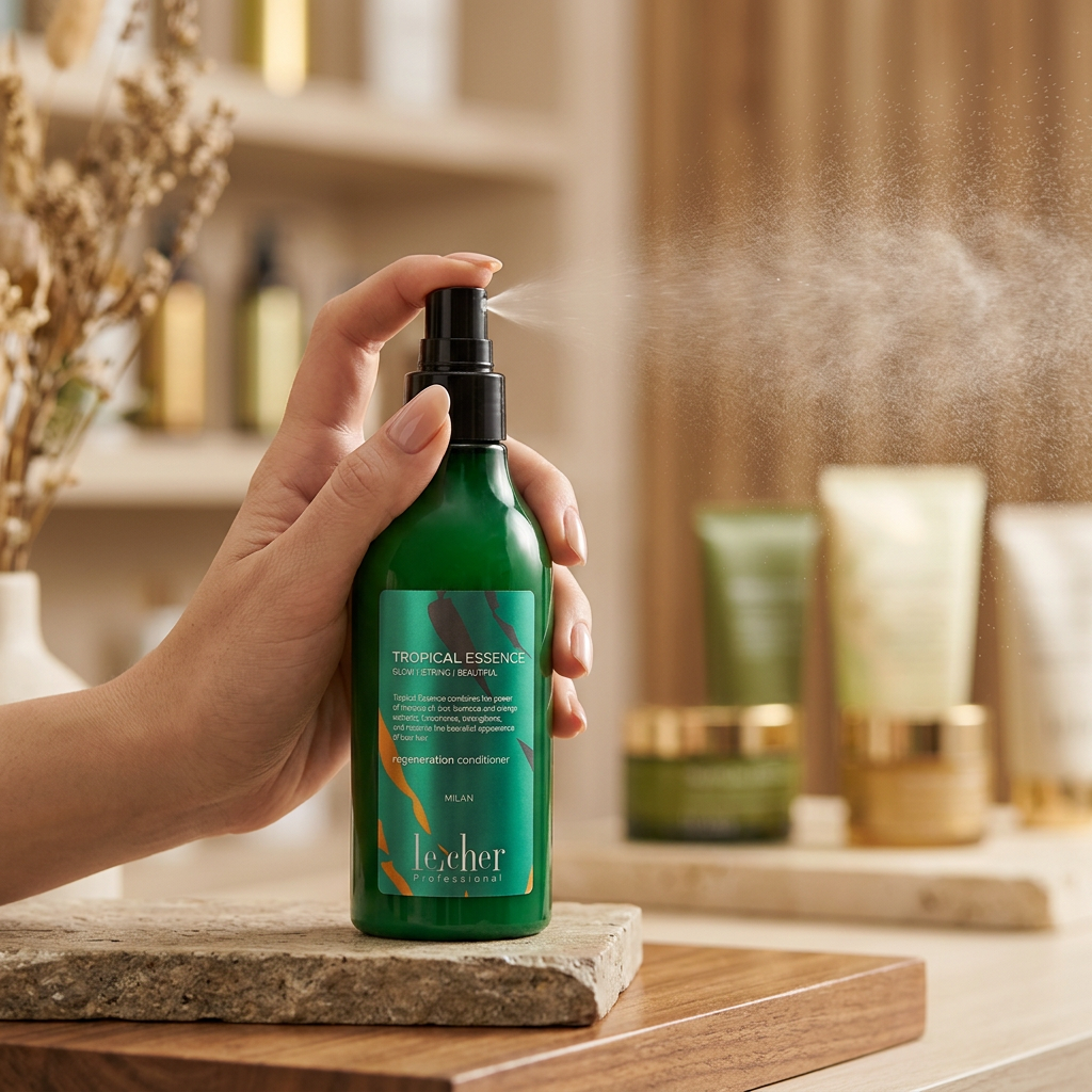 Lecher Tropical Essence Conditioner 250ml regenerująca nawilżająca odżywka do włosów - obrazek 4