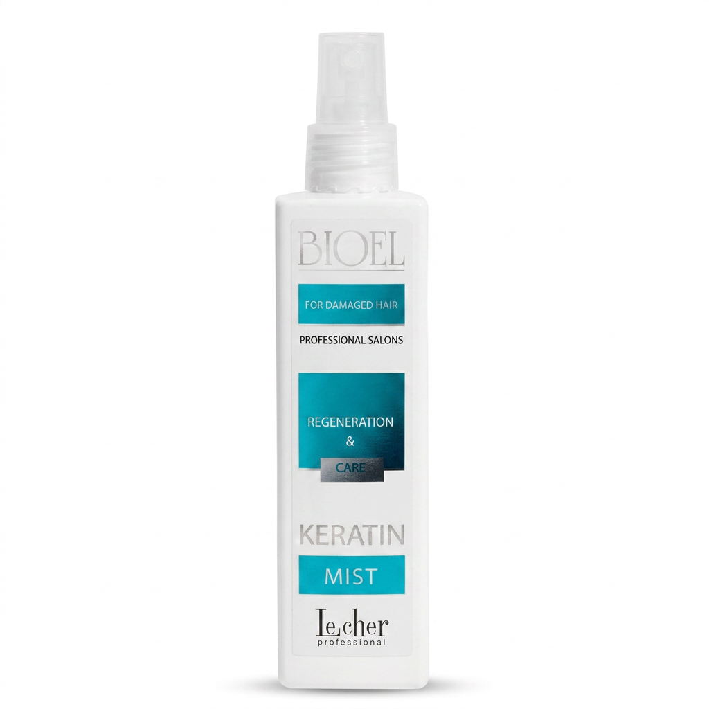 Lecher Bioel Keratin Mist mgiełka w sprayu z keratyną i jedwabiem 250ml