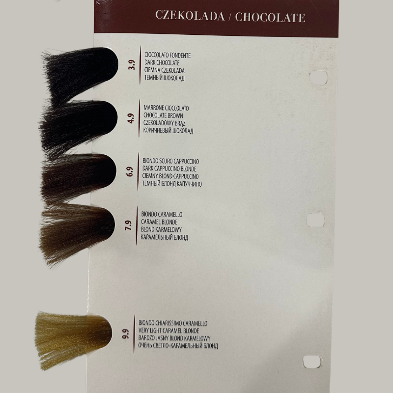 Lecher Professional Si'colore Farba do włosów odcień CZEKOLADA- 100ml - obrazek 2