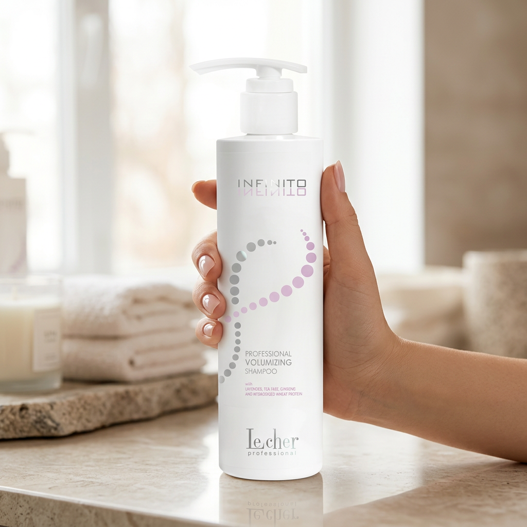 Lecher Professional Infinito Volumizing Szampon zwiększający objętość włosów 500ml - obrazek 4