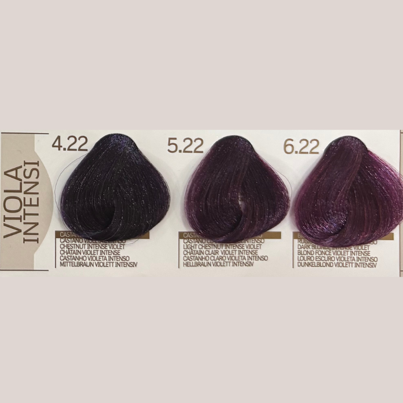 Farba do włosów Design Look COLOR LUX odcienie INTENSYWNE FIOLETY- 100 ml - obrazek 2