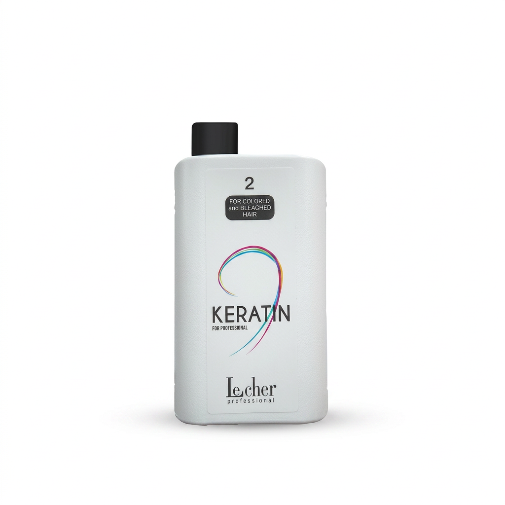 Lecher Keratin Perm płyn do trwałej ondulacji "2" włosy farbowane 500ml