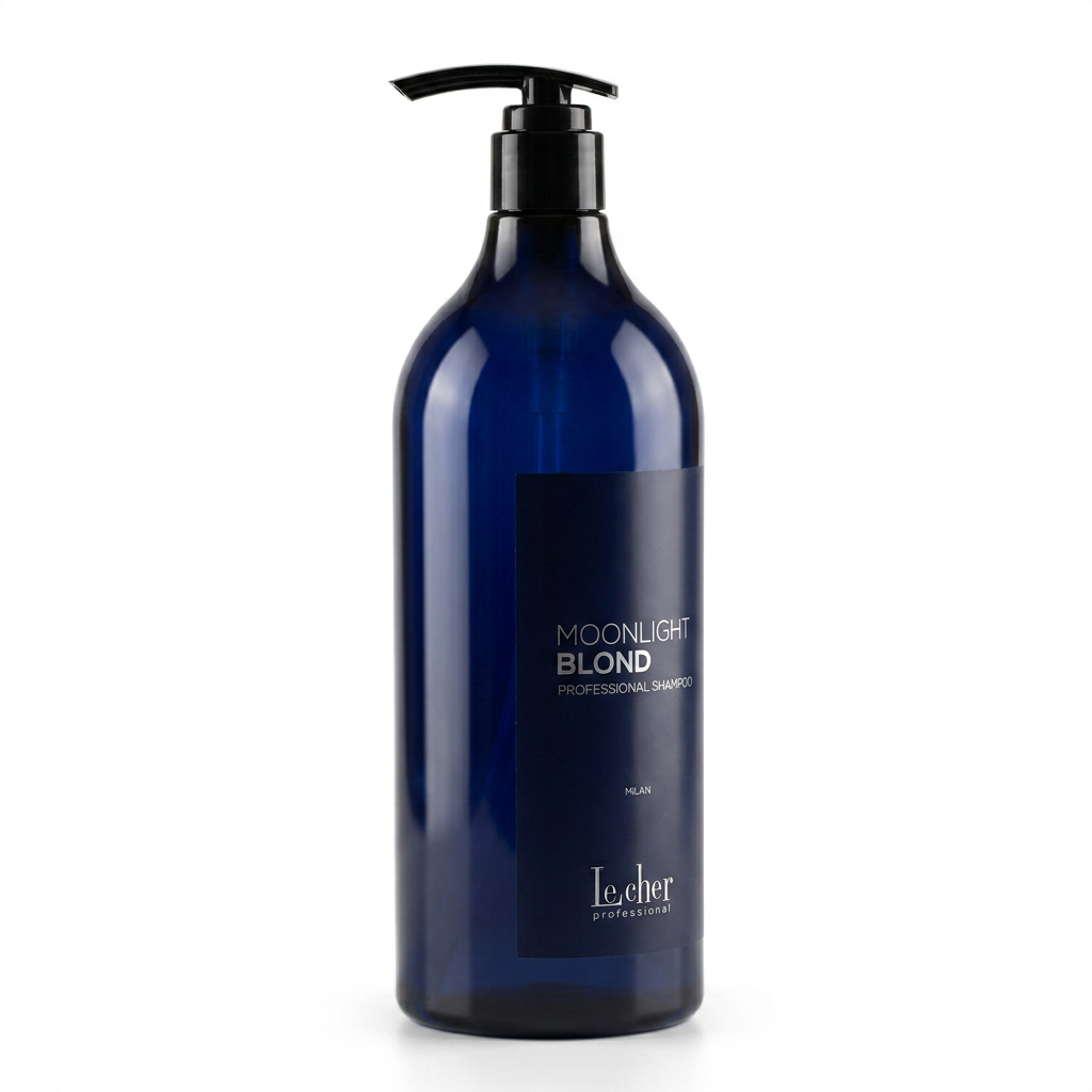 LECHER MOONLIGHT Szampon do włosów blond i siwych 1000ml - obrazek 3