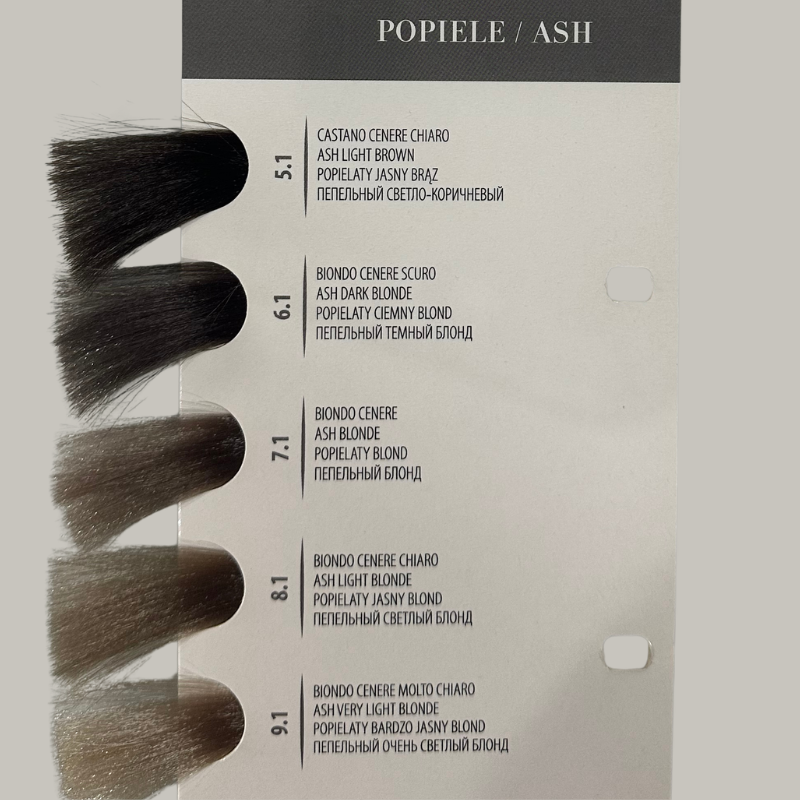 Lecher Professional Si'colore Farba do włosów odcień POPIELE- 100ml - obrazek 2