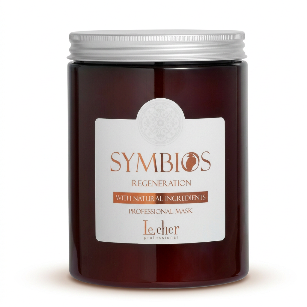 Lecher Symbios Regeneration Mask 300ml/1000ml regenerująca maska do włosów zniszczonych