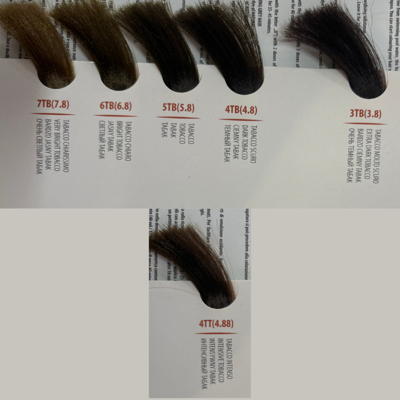 Lecher Geneza farba do włosów - odcienie TABAKI 100ml - obrazek 2