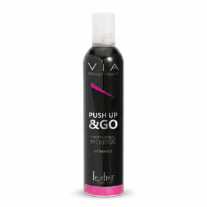 LECHER VIA PUSH UP & GO pianka do włosów extra mocna 400ml