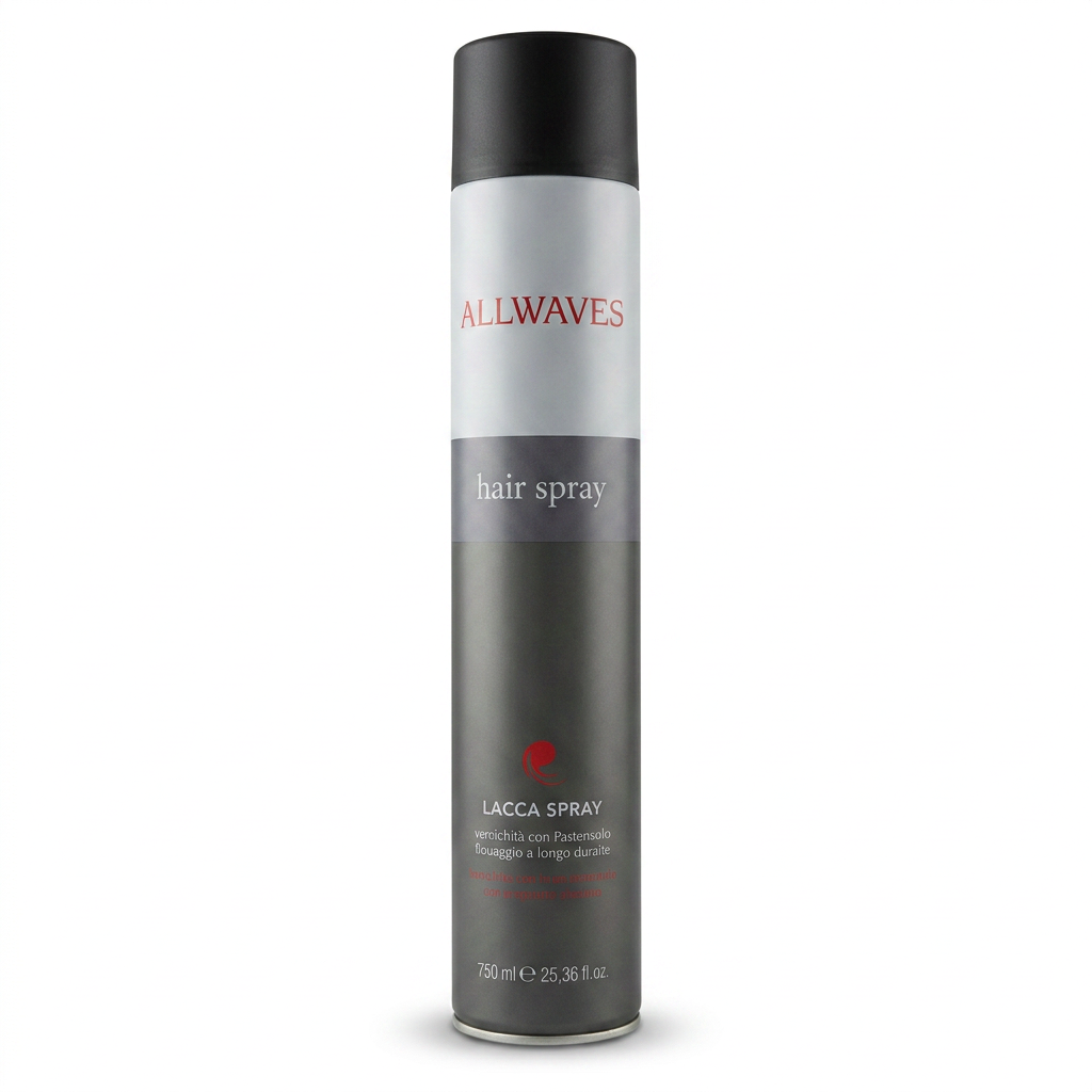 ALLWAVES Lakier do włosów EXTRA STRONG - 750ml - obrazek 3
