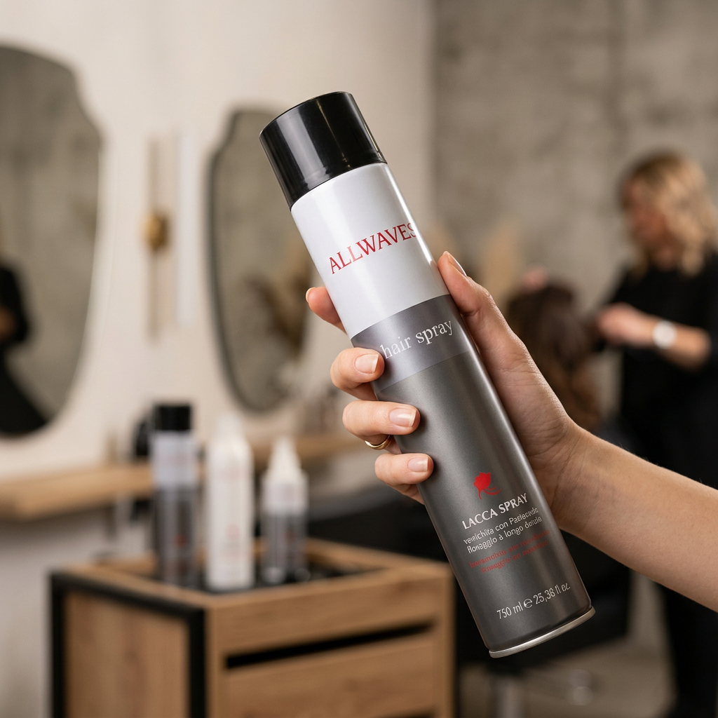 ALLWAVES Lakier do włosów EXTRA STRONG - 750ml - obrazek 4