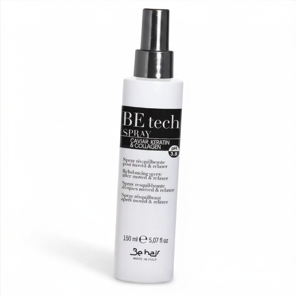 BE HAIR BE TECH Spray zakwaszający do włosów AFTER MOVED & RELAXER - 150ml - obrazek 3