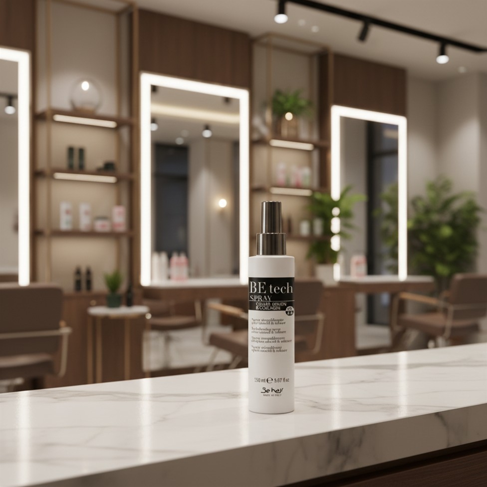 BE HAIR BE TECH Spray zakwaszający do włosów AFTER MOVED & RELAXER - 150ml - obrazek 4