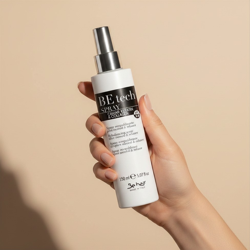 BE HAIR BE TECH Spray zakwaszający do włosów AFTER MOVED & RELAXER - 150ml - obrazek 2