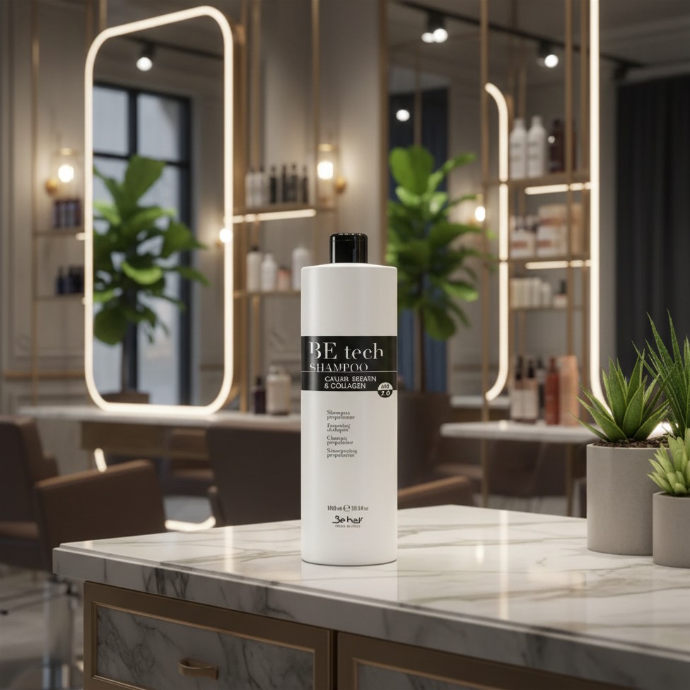 Be Hair Szampon Przygotowujący Be Tech 1000 ml - obrazek 4