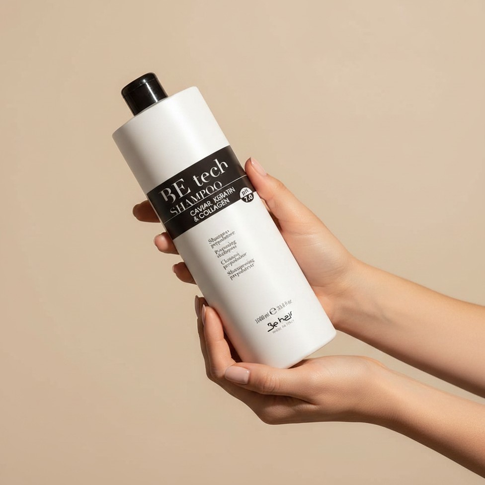 Be Hair Szampon Przygotowujący Be Tech 1000 ml - obrazek 2