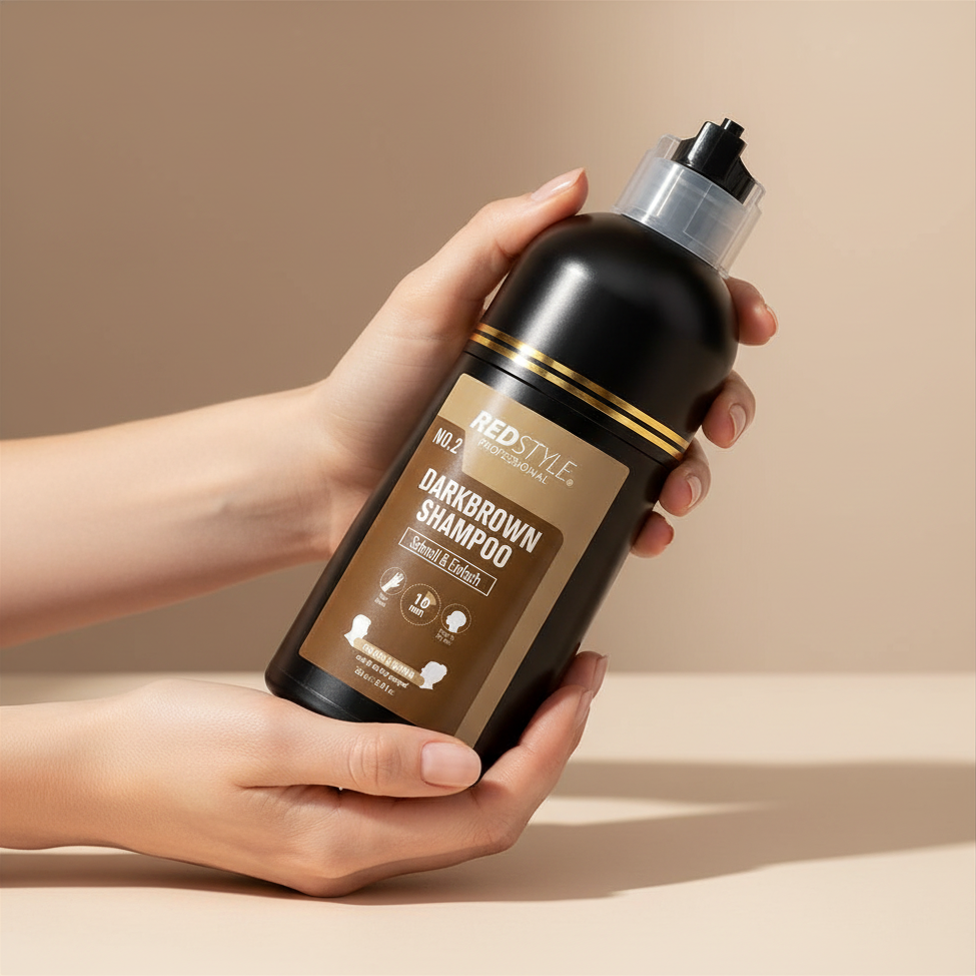 RED STYLE Redstyle szampon koloryzujący dark brown NO.2 300ml - obrazek 4