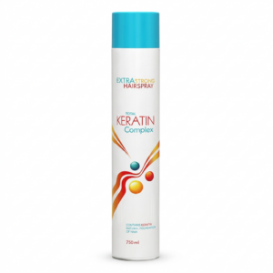Total Keratin Complex Lakier do włosów z keratyną, bardzo mocny, 750 ml