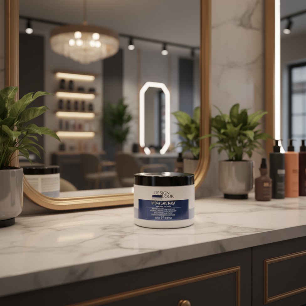 Maska do włosów Design Look Hydra Care z macadamią i arganem 500 ml/1000ml - obrazek 4