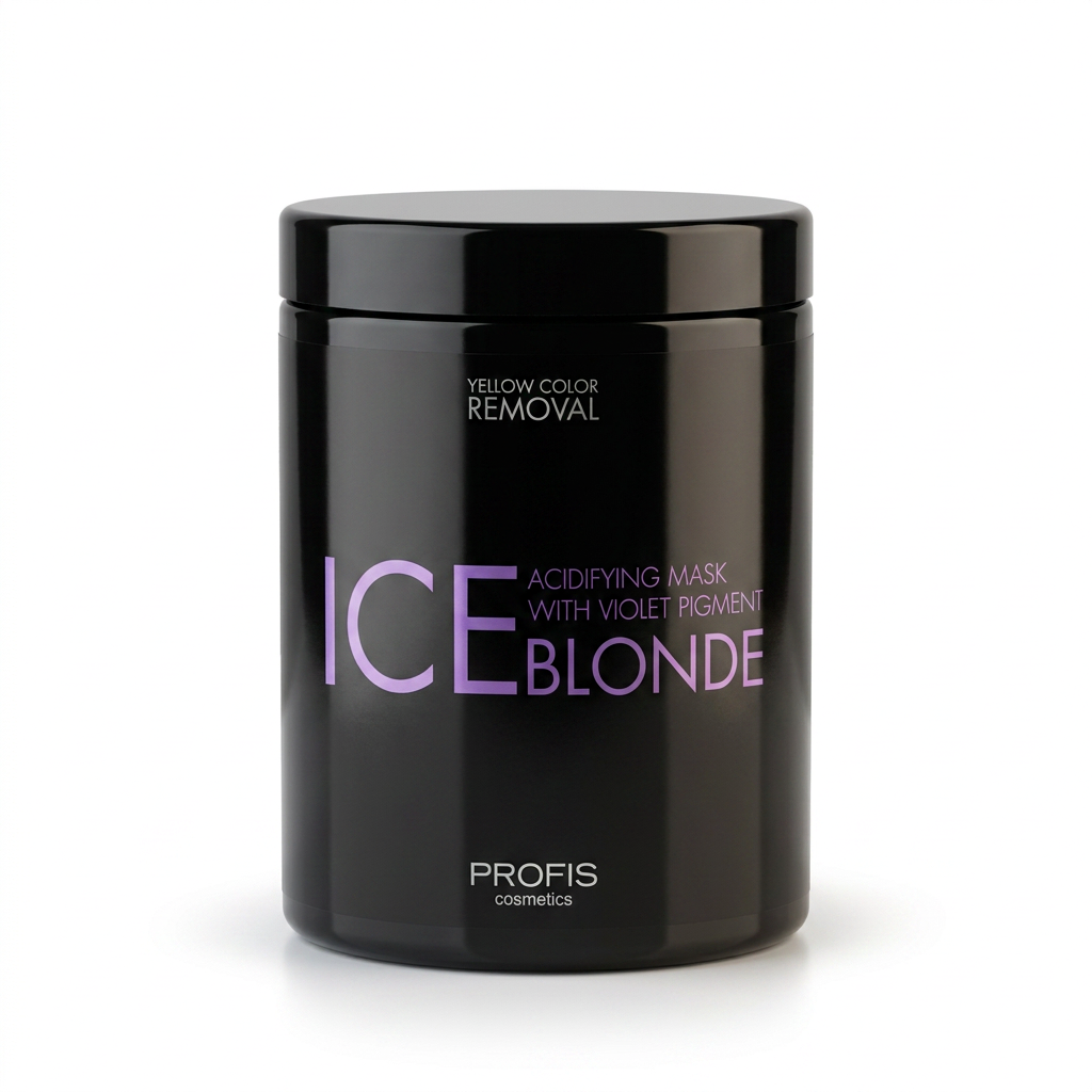 PROFIS Maska do włosów ICE BLONDE - 300ml/1000ml - obrazek 3