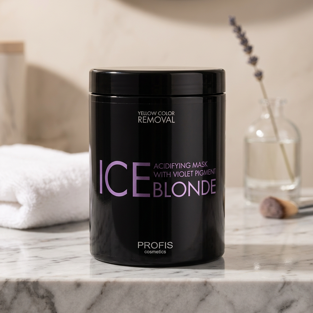 PROFIS Maska do włosów ICE BLONDE - 300ml/1000ml - obrazek 2
