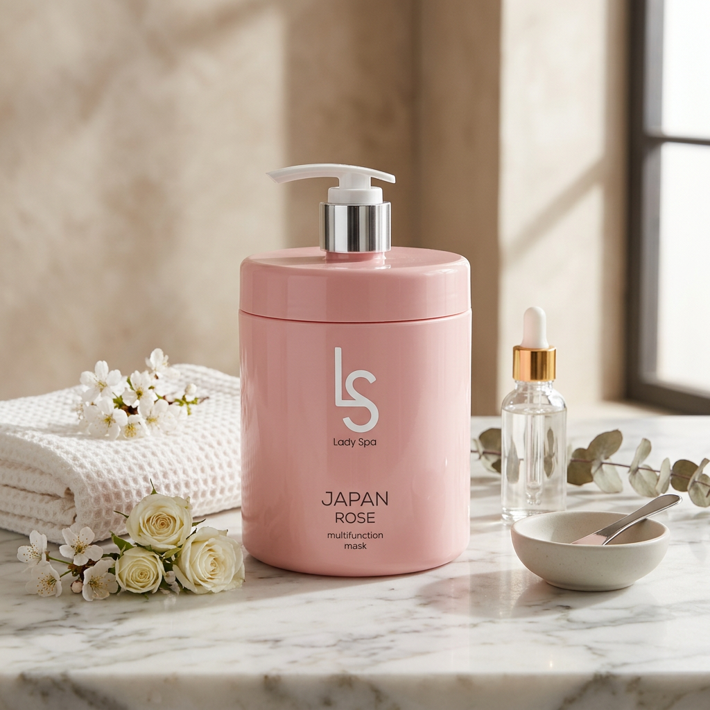 PROFIS Maska do włosów Lady Spa JAPAN ROSE - 1000ml - obrazek 2