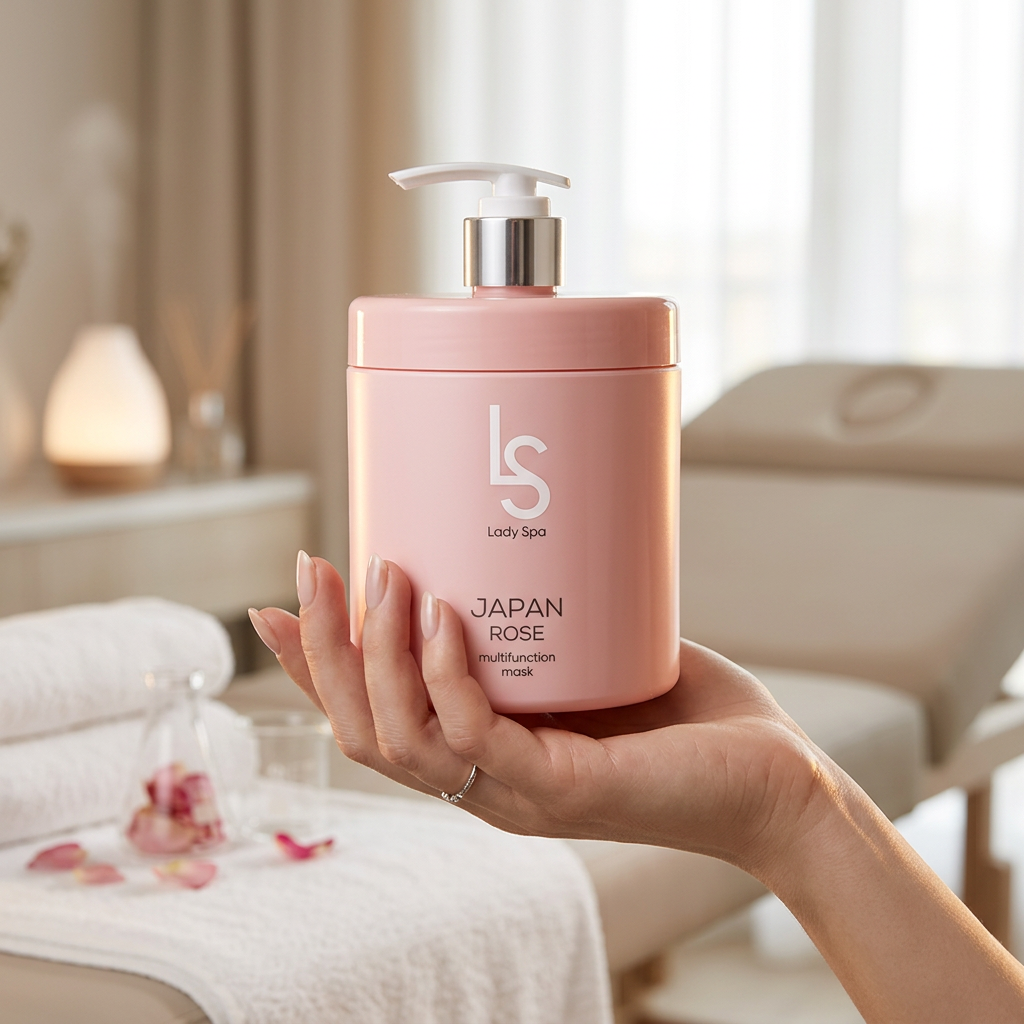 PROFIS Maska do włosów Lady Spa JAPAN ROSE - 1000ml - obrazek 4