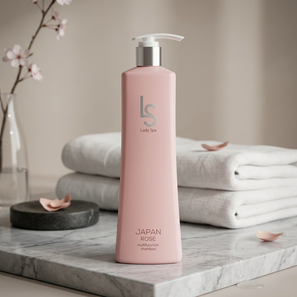 PROFIS Szampon do włosów Lady Spa JAPAN ROSE - 800ml - obrazek 2
