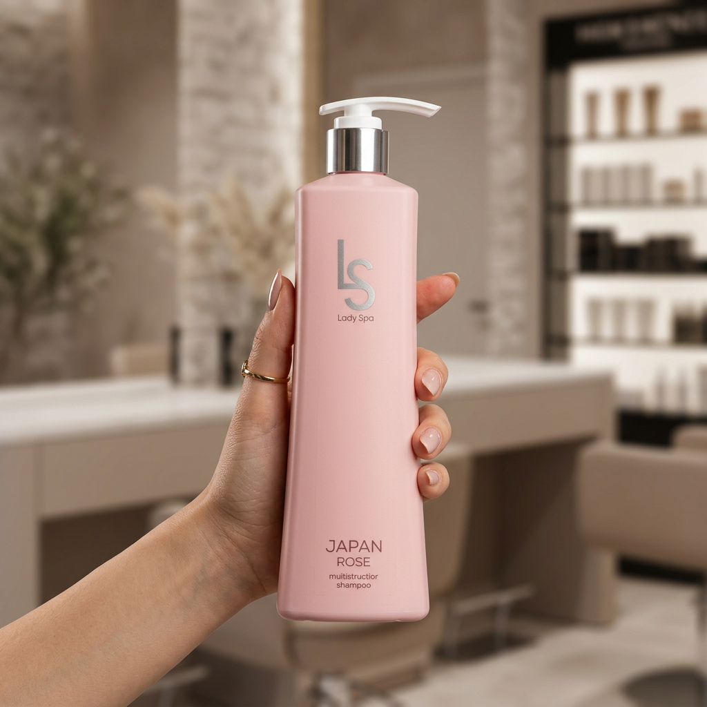 PROFIS Szampon do włosów Lady Spa JAPAN ROSE - 800ml - obrazek 4