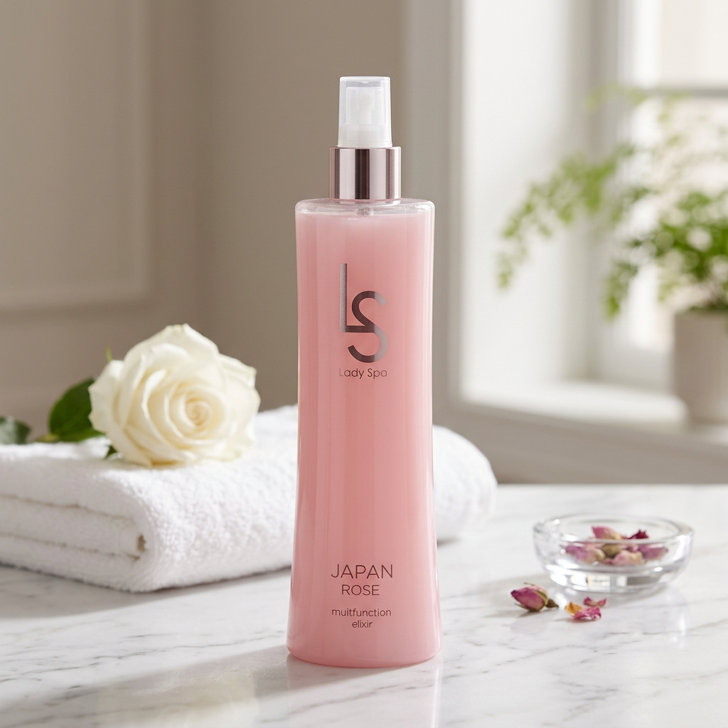 PROFIS Wielofunkcyjny spray do włosów Lady Spa JAPAN ROSE Elixir - 250ml - obrazek 2