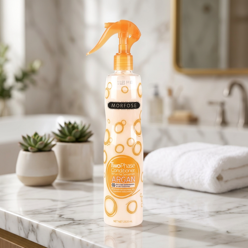 MORFOSE Odżywka do włosów dwufazowa ARGAN - 400ml - obrazek 2