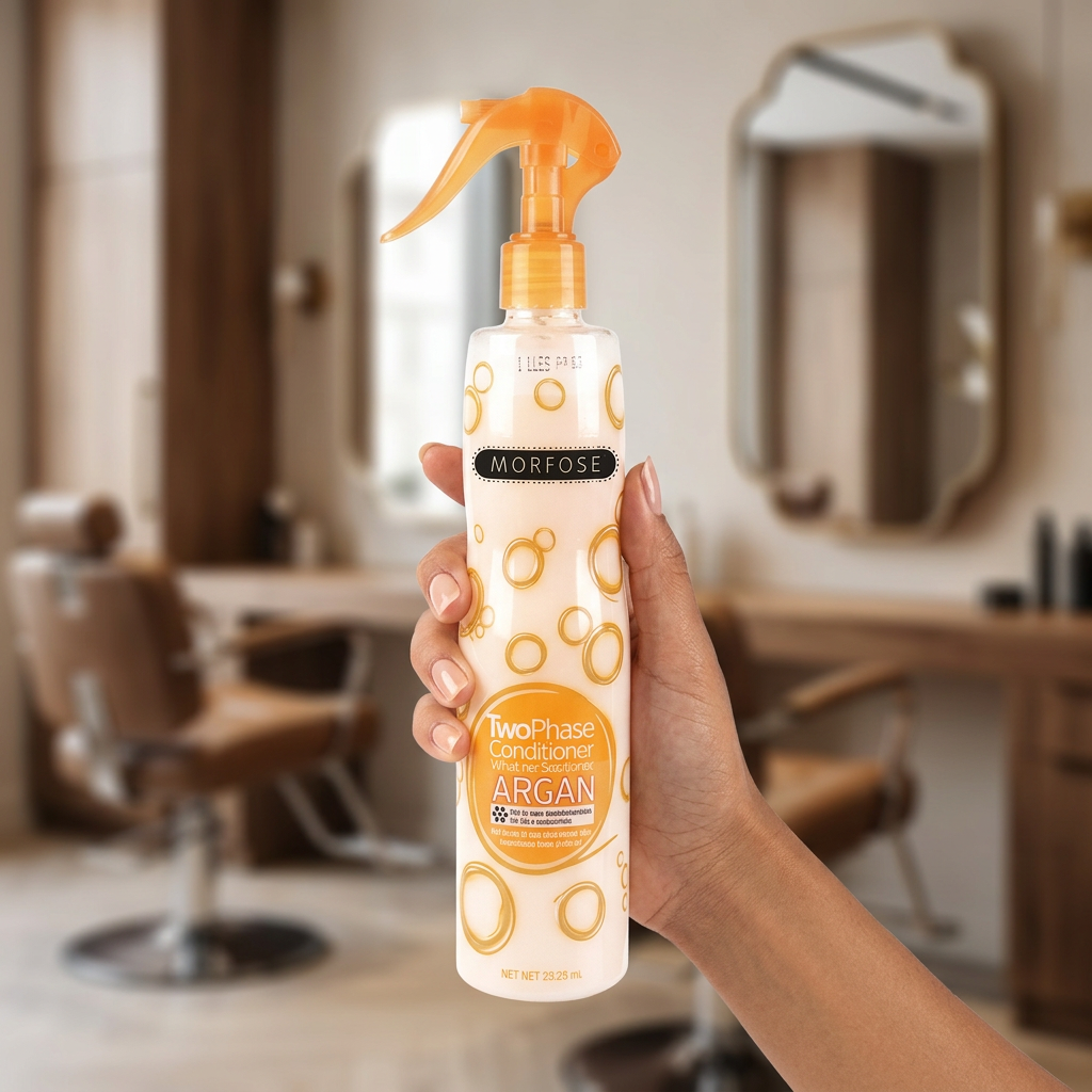 MORFOSE Odżywka do włosów dwufazowa ARGAN - 400ml - obrazek 4