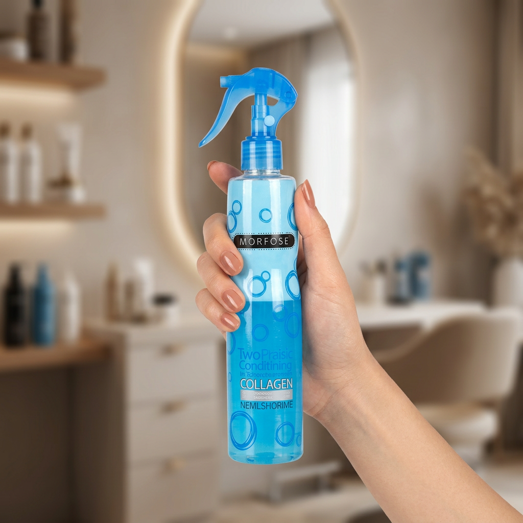 MORFOSE Odżywka do włosów dwufazowa COLLAGEN - 400ml - obrazek 4