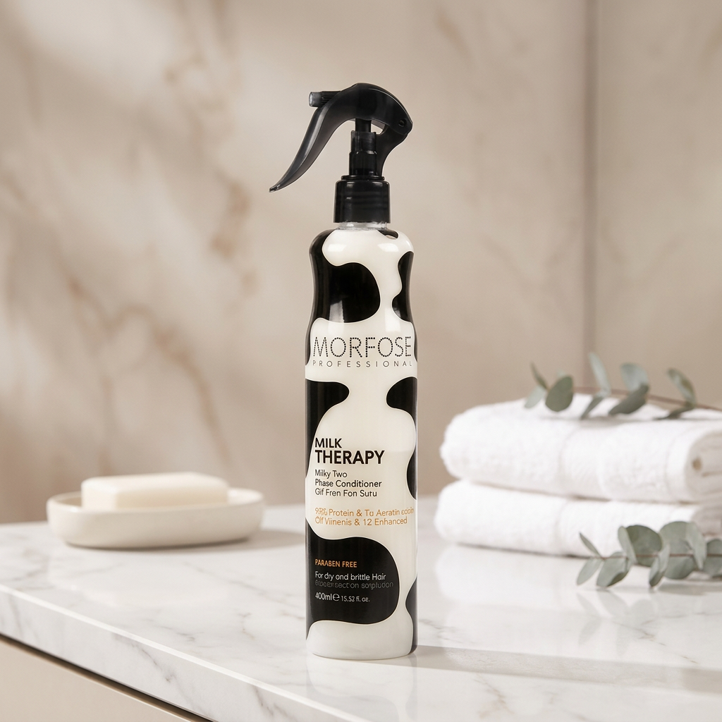 MORFOSE Odżywka do włosów dwufazwa MILK THERAPY - 400ml - obrazek 2