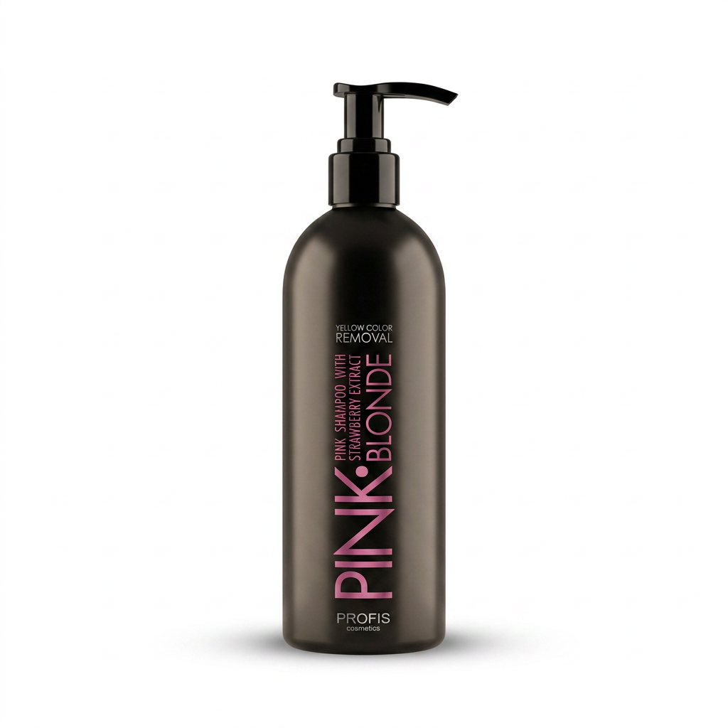 PROFIS Szampon do włosów PINK BLONDE - 1000ml - obrazek 3