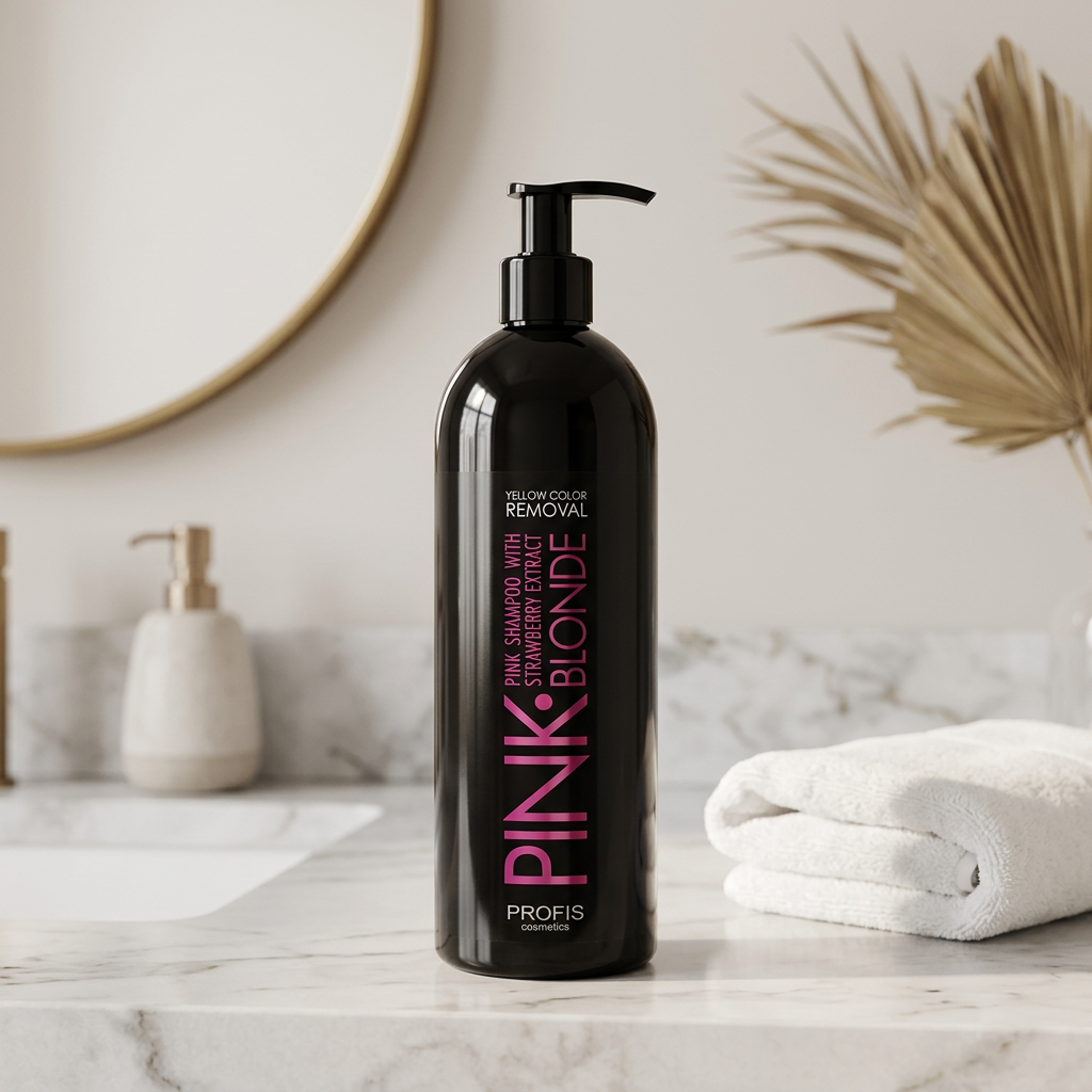 PROFIS Szampon do włosów PINK BLONDE - 1000ml - obrazek 2