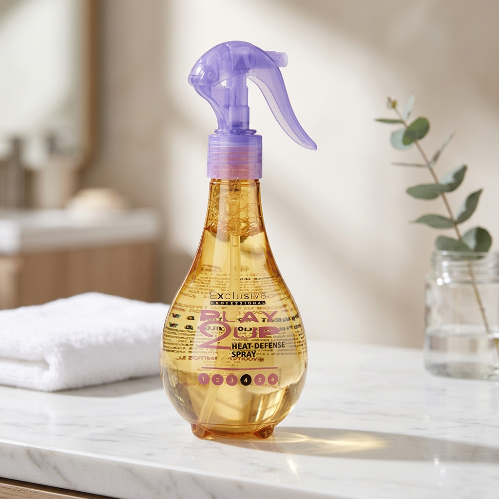PLAY2UP Heat Defence Thermo-ochrona spray do włosów nadający objętość 250ml - obrazek 2