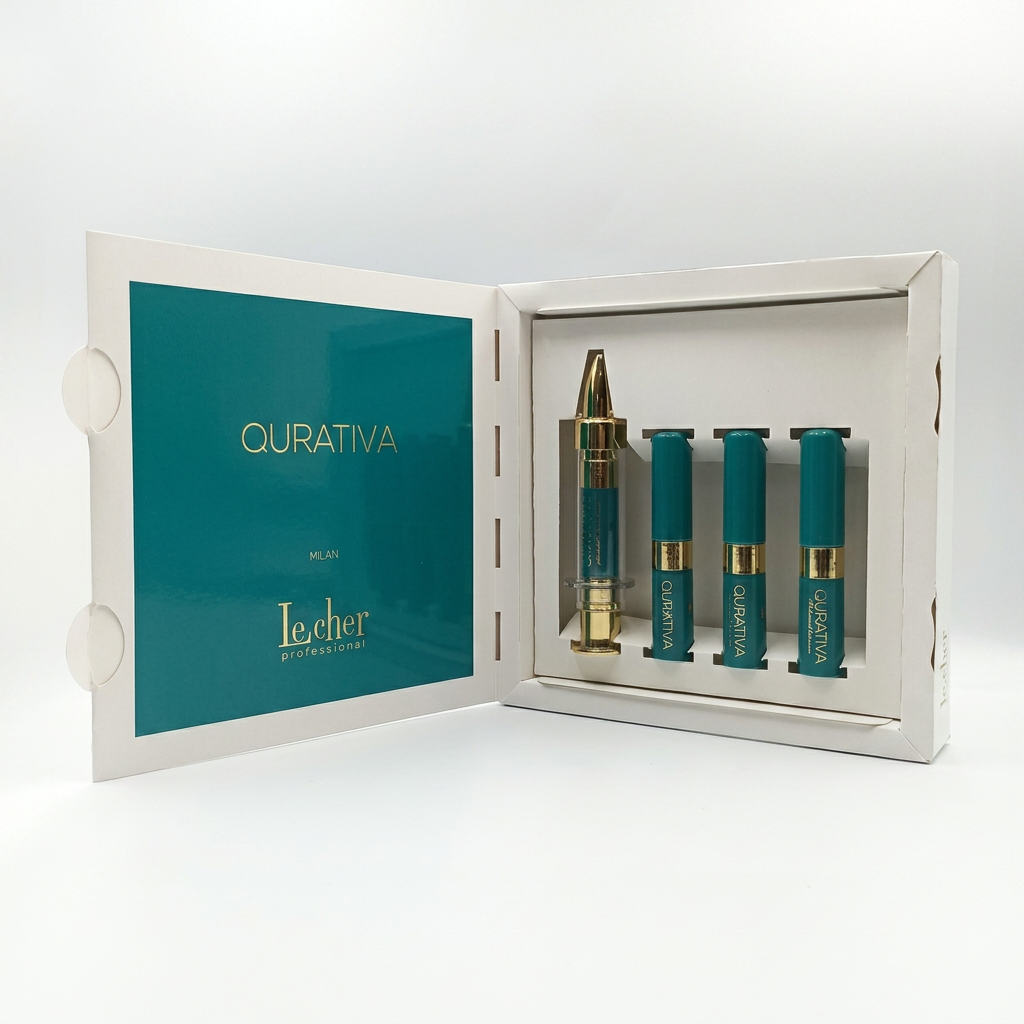 Lecher Professional QURATIVA Treatment Box Serum 4x5ml - obrazek 2