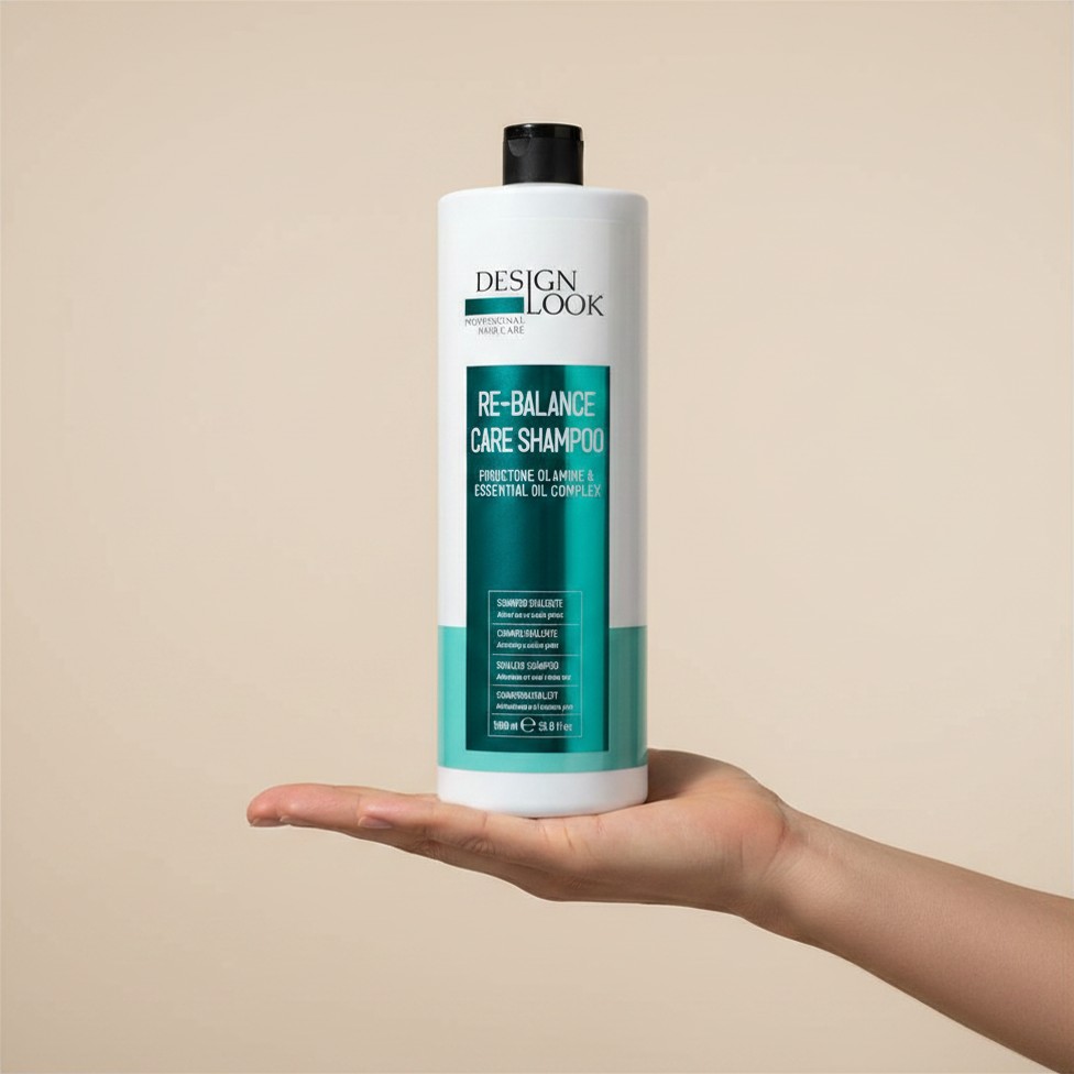 DESIGN LOOK Szampon przeciwłupieżowy RE-BALANCE CARE 300ml / 1000 ml - obrazek 4