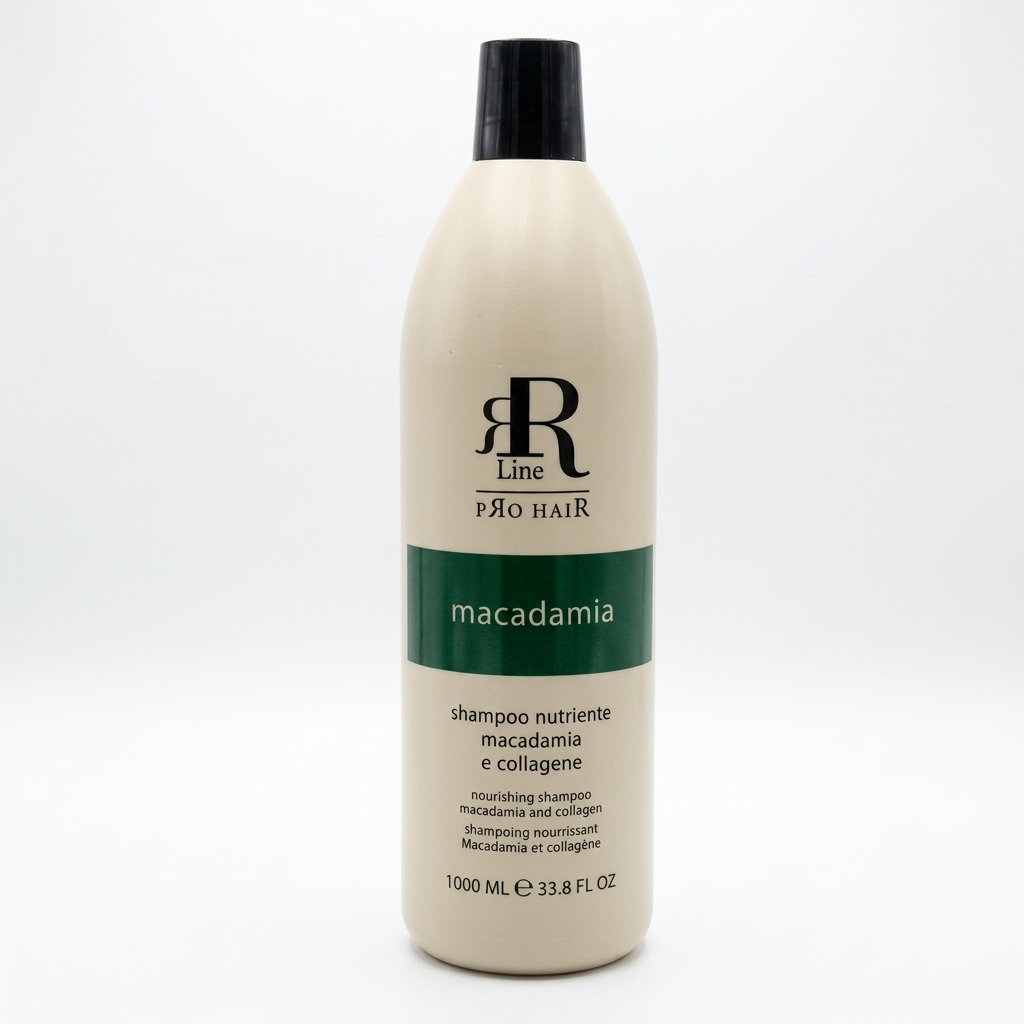 RR LINE Szampon do włosów MACADAMIA - 350ml / 1000ml - obrazek 3