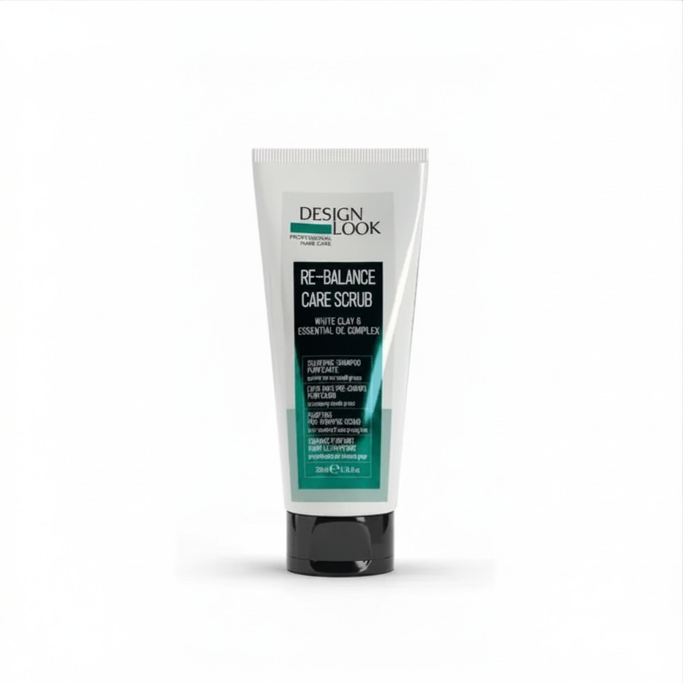 Design Look Peeling RE-BALANCE CARE do włosów z łupieżem i przetłuszczających się 200 ml - obrazek 3