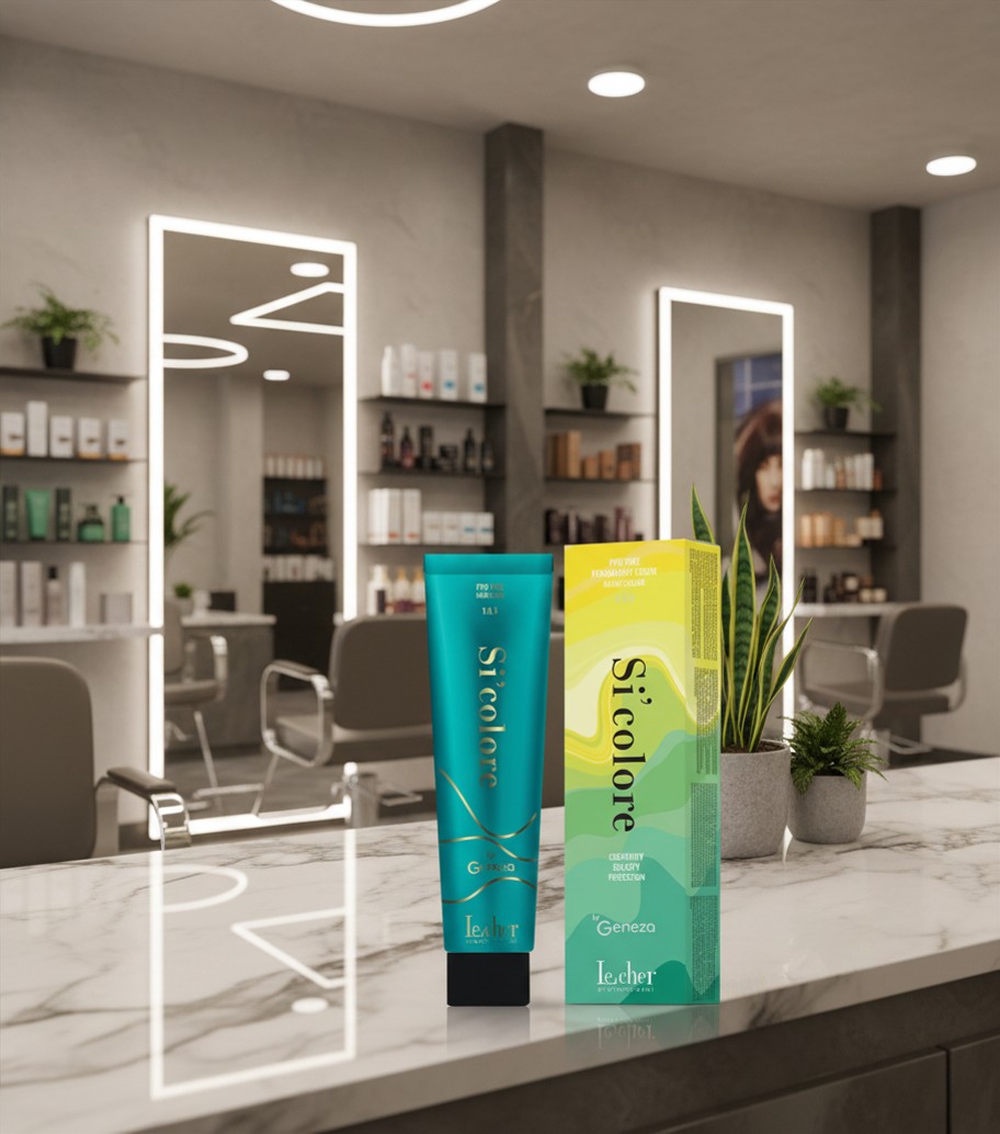 Lecher Professional Si'colore Farba do włosów odcień ORZECHOWO CYANAMONOWE- 100ml - obrazek 3