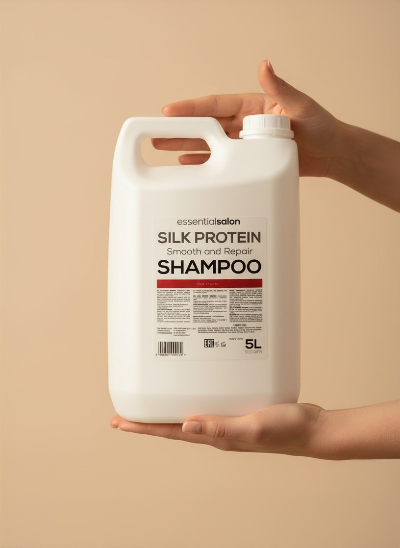 PROFIS SILK PROTEIN szampon wygładzający z jedwabiem 5000ml - obrazek 2