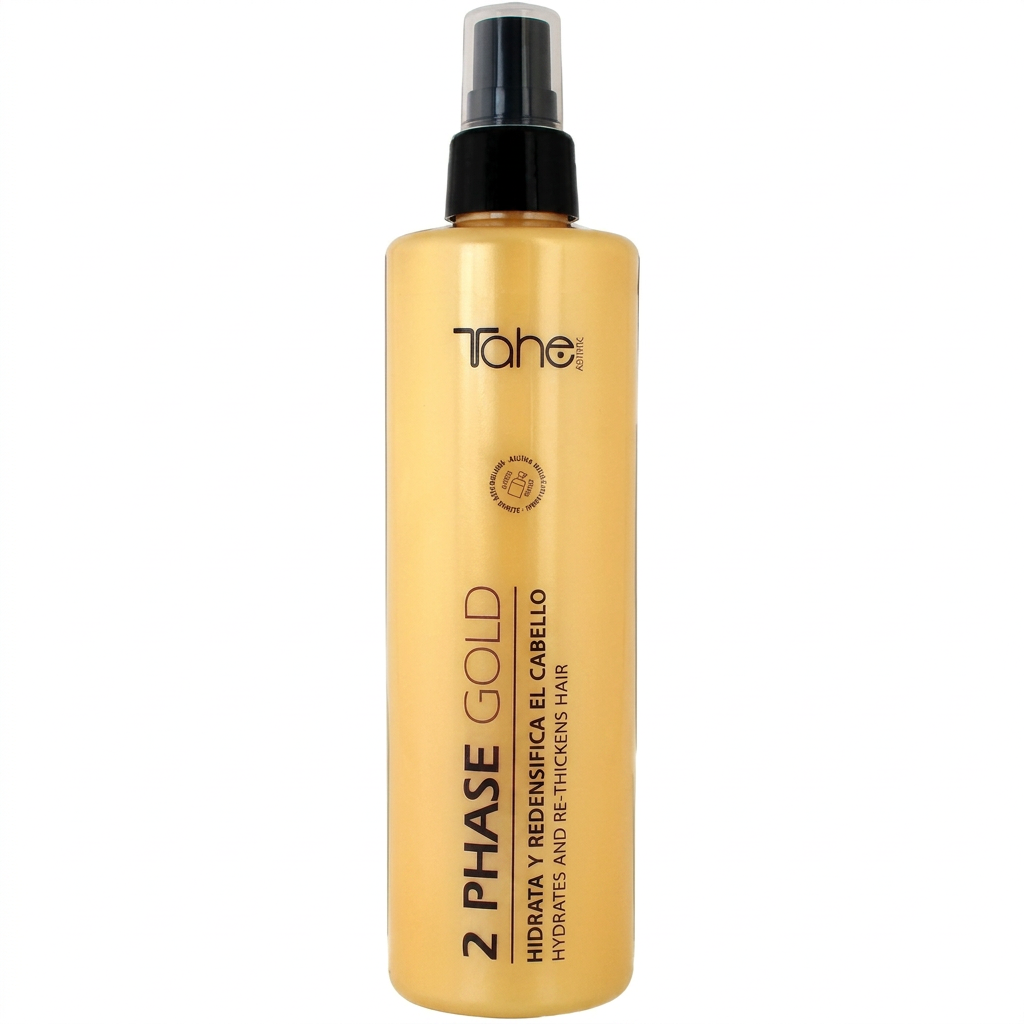 Tahe 2 phase gold Dwufazowa odżywka do włosów w sprayu 300ml