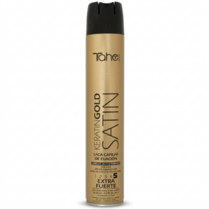 Tahe KERATIN GOLD SATIN 5 Lakier mocno utrwalający do włosów suchych i zniszczonych 400ml