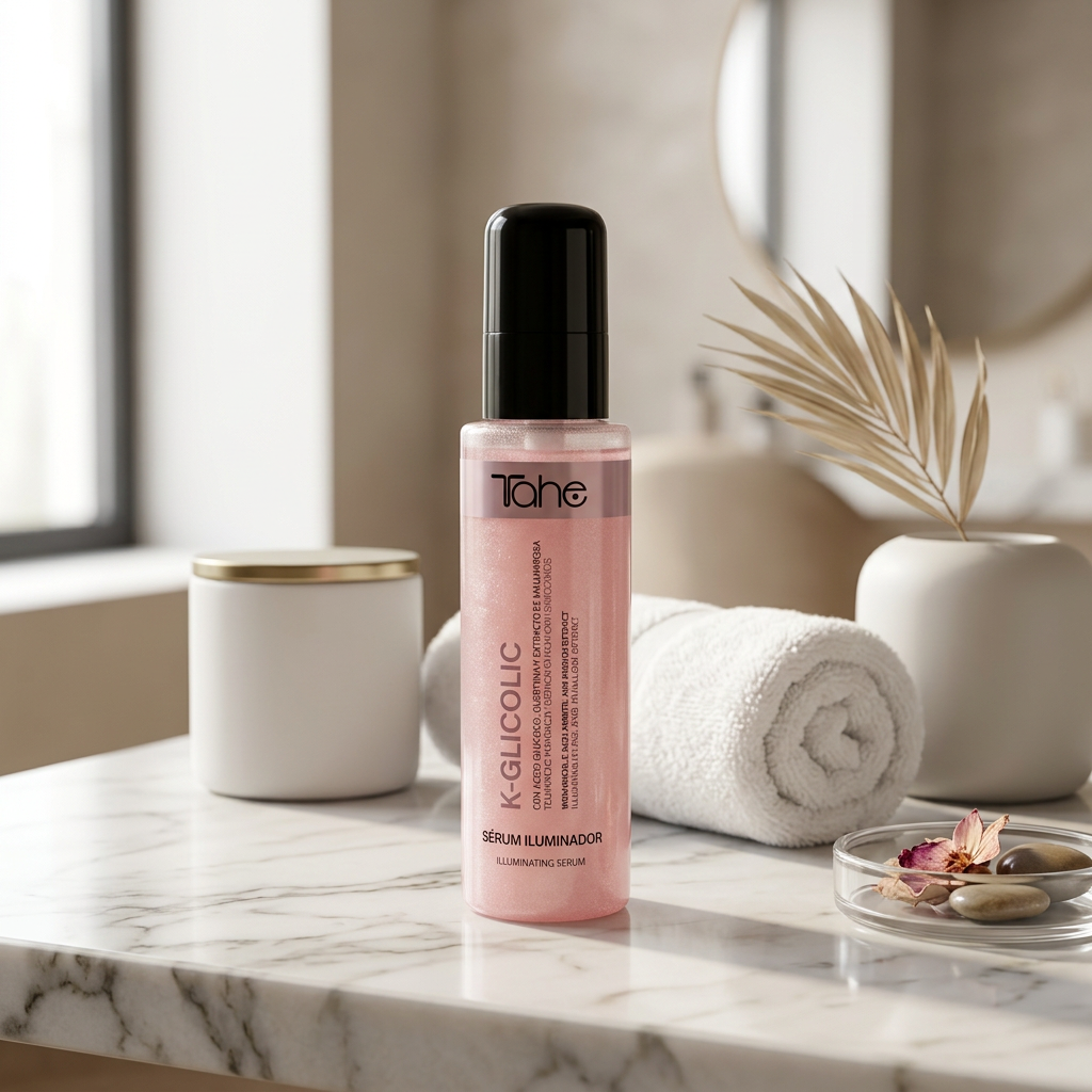 TAHE Serum rozświetlające i scalające końcówki włosów K-GLICOLIC - 100ml - obrazek 2