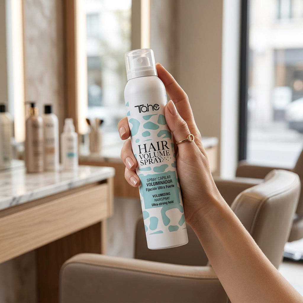 Tahe Hair Volume Spray Ultra Strong puder w spray'u do włosów o mocnym utrwaleniu 200ml - obrazek 4