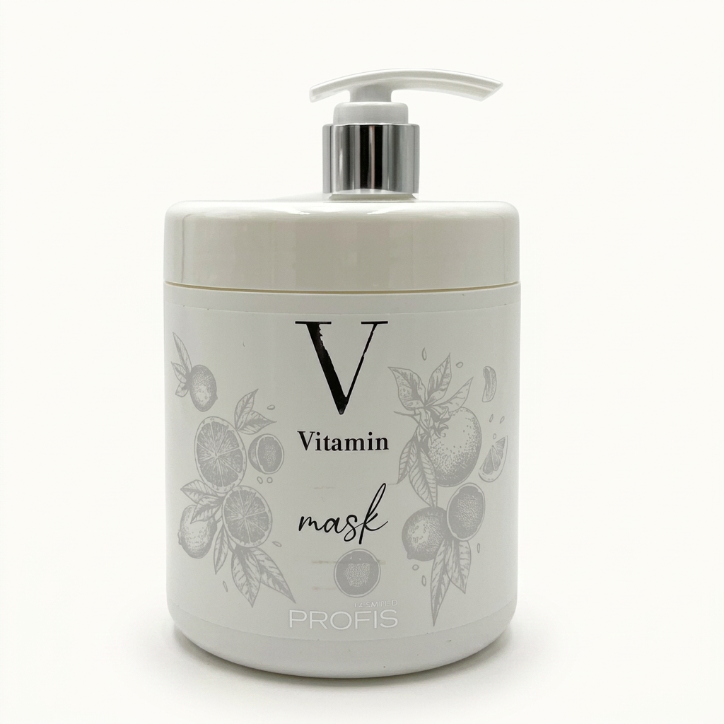PROFIS Maska do włosów zniszczonych VITAMIN - 1000ml - obrazek 3